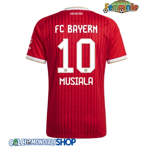 Maglie da calcio Bayern Munich Jamal Musiala #10 Prima Maglia Femminile 2026-27 Manica Corta